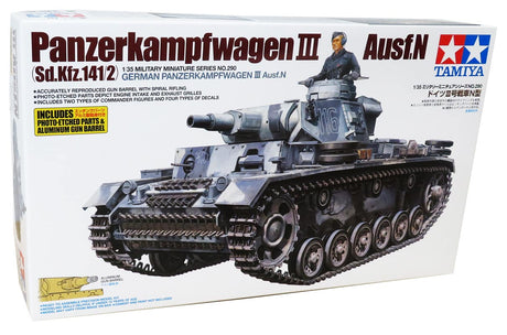Tamiya German Panzer III Type N - Modelkampvogn