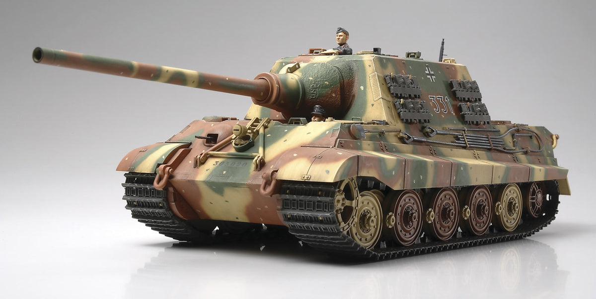 Tamiya German heavy tank destroyer Jagdtiger modelkampvogn