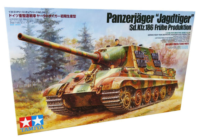 Tamiya German heavy tank destroyer Jagdtiger modelkampvogn