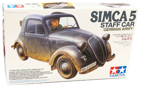 Tamiya Simca 5 German staff car - Militærkøretøj