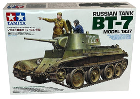 Tamiya Russian BT-7 model 1937 modelkampvogn