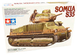 Tamiya French medium tank Somua S35 - Modelkampvogn
