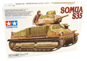 Tamiya French medium tank Somua S35 - Modelkampvogn