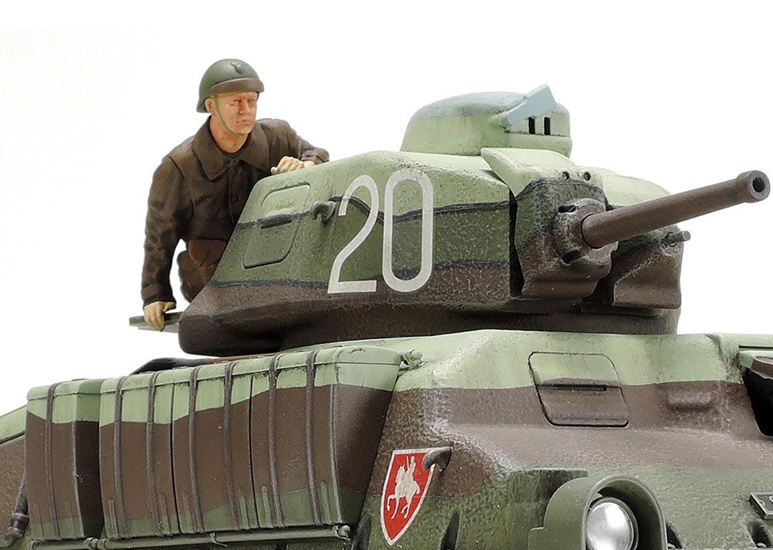 Tamiya French medium tank Somua S35 - Modelkampvogn