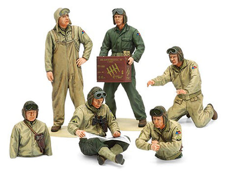 Tamiya WWII U.S. Tank Crew sæt modelfigur