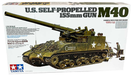 Tamiya U.S Self-propelled Gun M40 modelkampvogn