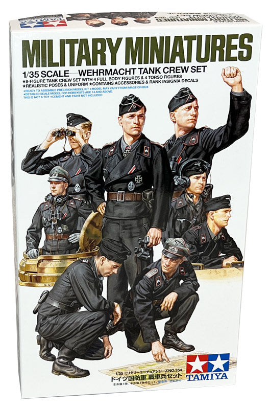 Tamiya Wehrmacht Tank Crew Set modelfigur