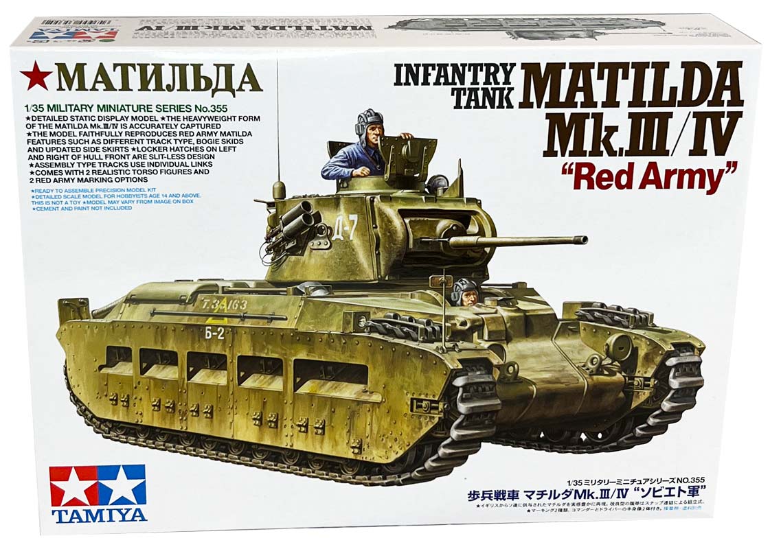 Tamiya Infantry Tank "Matilda" Mk.III/IV modelkampvogn