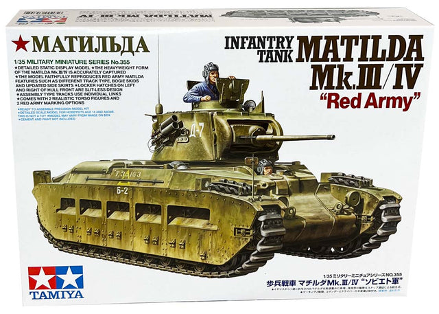 Tamiya Infantry Tank "Matilda" Mk.III/IV modelkampvogn