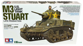 Tamiya M3 U.S Light Tank "Stuart" modelkampvogn