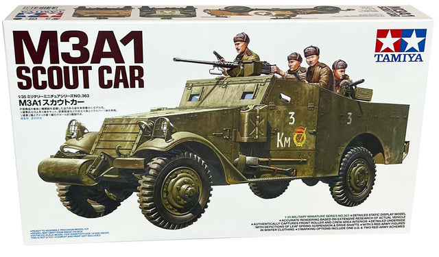 Tamiya M3A1 Scout Car modelbil