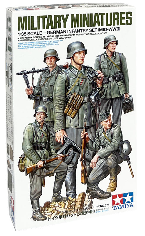 Tamiya WWII German infantry modelfigur