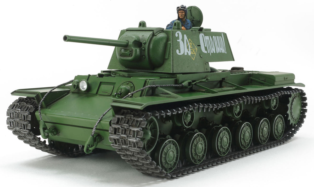 Tamiya Russian Heavy Tank KV-1 Model 1941 modelkampvogn