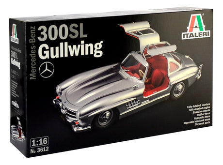 Italeri 1:16 Mercedes Benz 300 SL Gullwing - Modelbil