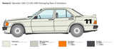 Italeri 1:24 Mercedes-Benz 190E 2.3 16v - Modelbil
