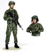 Tamiya Japan Ground Self Defence Force Tank Crew sæt modelfigur