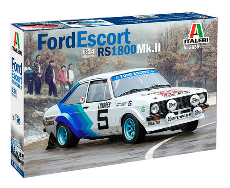 Italeri Ford Escort RS1800 Mk.II rally - 1:24