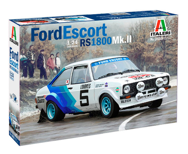 Italeri Ford Escort RS1800 Mk.II rally - 1:24