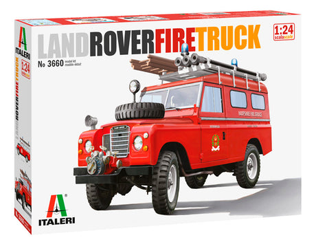 Italeri 1:24 Land Rover Fire Truck - Modelbil