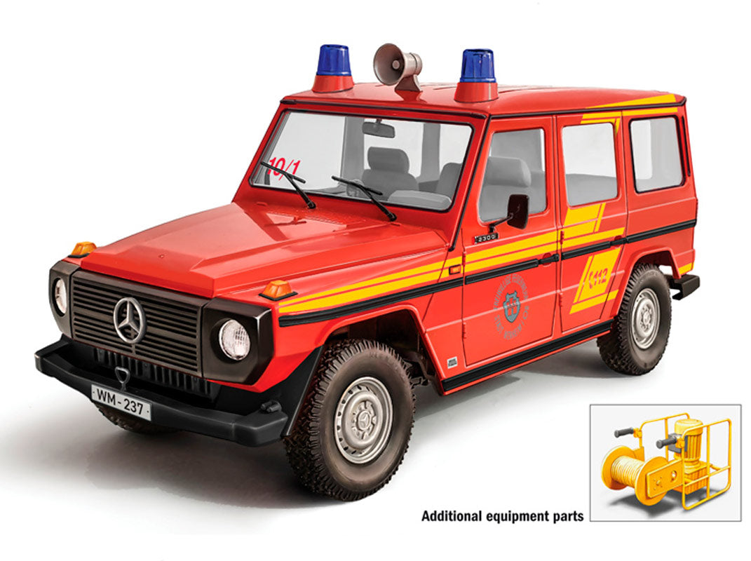 Italeri 1:24 Mercedes Benz G230 Feuerwehr - Modelbil