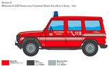 Italeri 1:24 Mercedes Benz G230 Feuerwehr - Modelbil