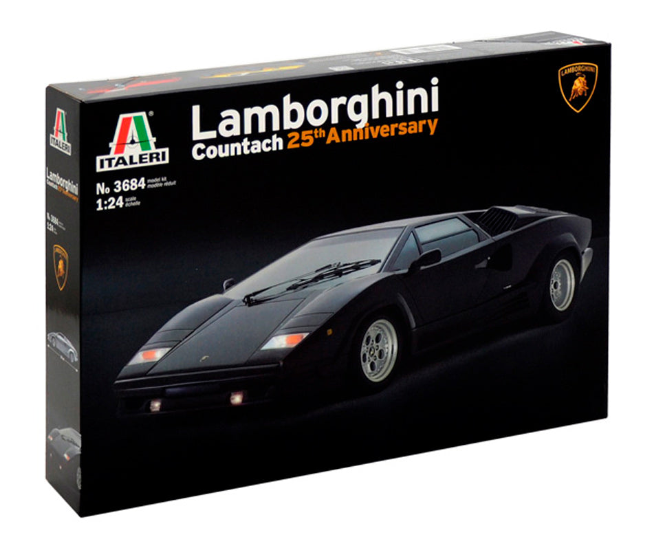 Italeri Lamborghini Countach 25th Anniversary - 1:24