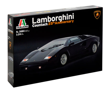 Italeri Lamborghini Countach 25th Anniversary - 1:24