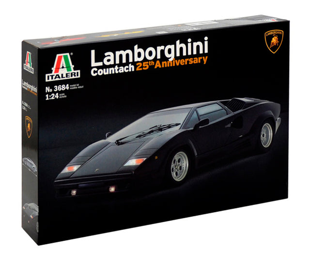 Italeri Lamborghini Countach 25th Anniversary - 1:24
