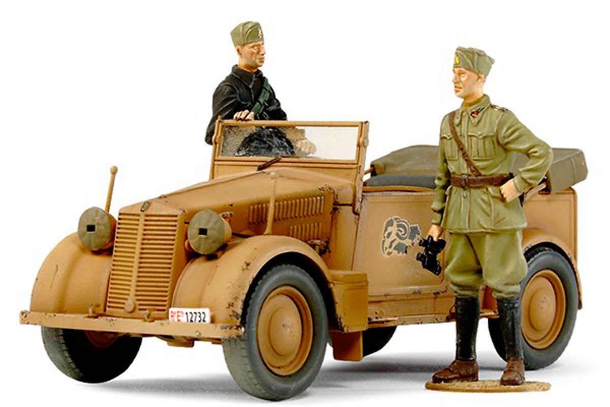 Tamiya Italian / German 508CM "Coloniale" Staff Car modelbil