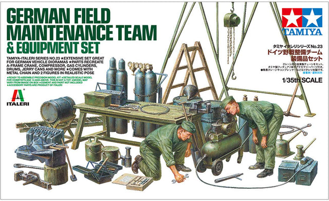 Tamiya German Field Maintenance Team - modelfigur