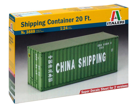 Italeri 1:24 Shipping Container 20 Ft - Tilbehør