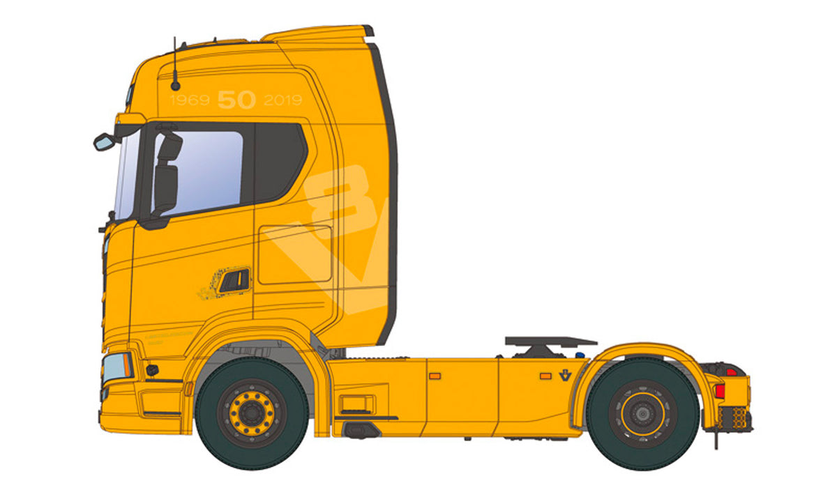 Italeri 1:24 Scania S730 Highline 4x2 - Modellastbil