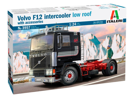 Italeri 1:24 Volvo F12 Intercooler m. tilbehør - Modellastbil