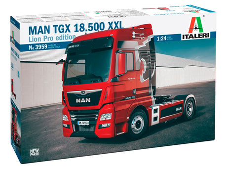 Italeri 1:24 MAN TGX 18.500 XXL Lion Pro Edition - Modellastbil