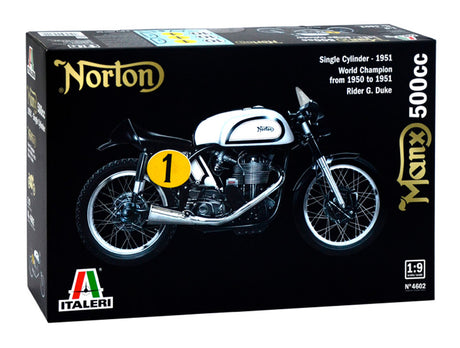 Italeri 1:9 Norton Manx 500cc 1951 - Modelmotorcykel