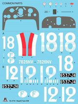 Italeri 1:12 Bugatti Type 35B - Modelbil