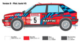 Italeri 1:12 Lancia Delta HF Integrale Sanremo 1989 - Modelbil