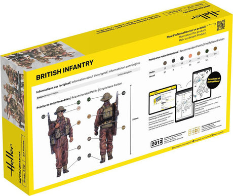 Heller Infanterie Britannique - Modelfigur 1:72