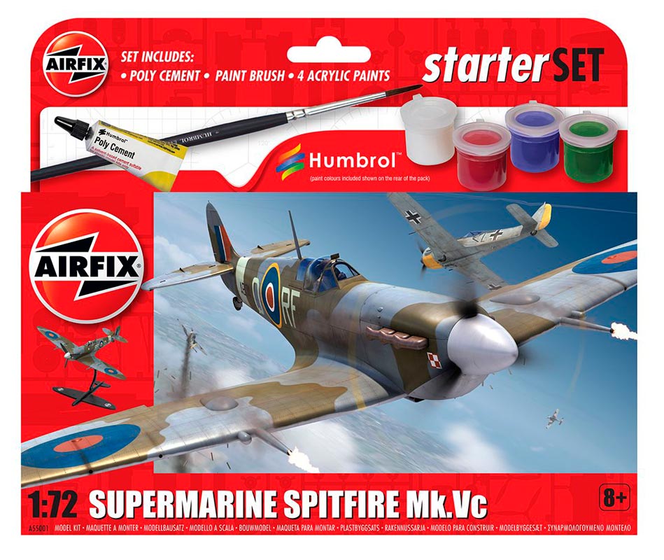Airfix - Supermarine Spitfire 1:72 modelfly
