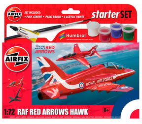 Airfix Red Arrows Hawk begynder sæt