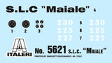 Italeri 1:35 S.L.C Maiale m. besætning - Modelskib