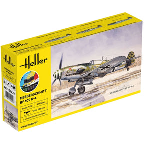 Heller STARTER KIT Messerschmitt Bf 109 K-4 i 1:72