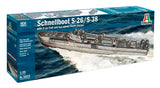 Italeri 1:35 Schnellboot S-26/S-38 - Modelskib