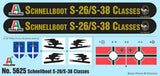 Italeri 1:35 Schnellboot S-26/S-38 - Modelskib
