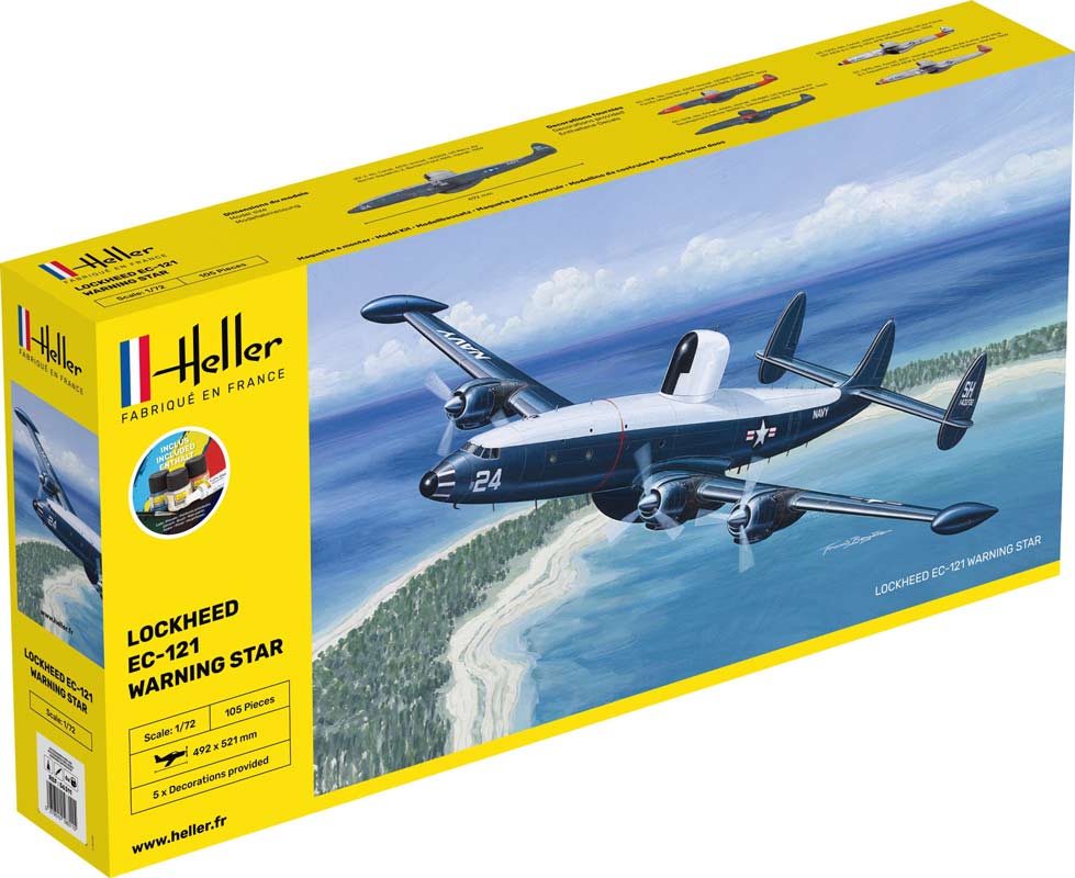 Heller Lockheed EC-121 Warning star 1:72 - start kit