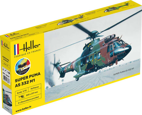 Heller Super puma AS 332 M1 helikopter - start kit