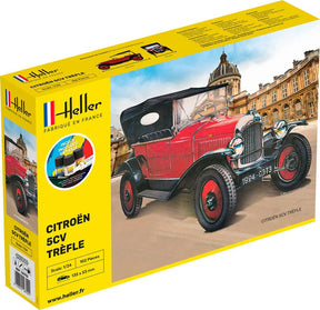 Heller Citroën 5CV Tréfle 1922- komplet sæt