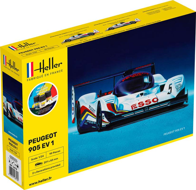 Heller Peugeot 905 EV 1 - start sæt