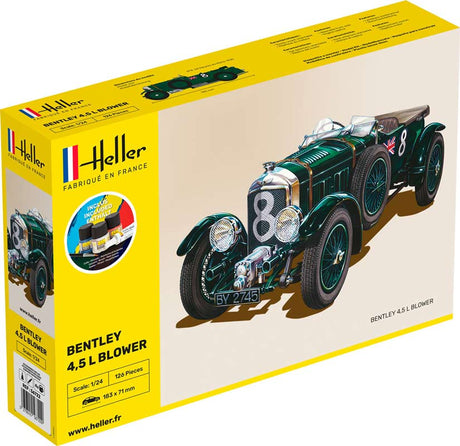 Heller Bentley 4,5L Blower modelbil start kit 1:24