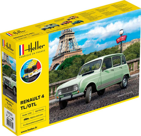 Heller Renault 4L 1961 - 1:24